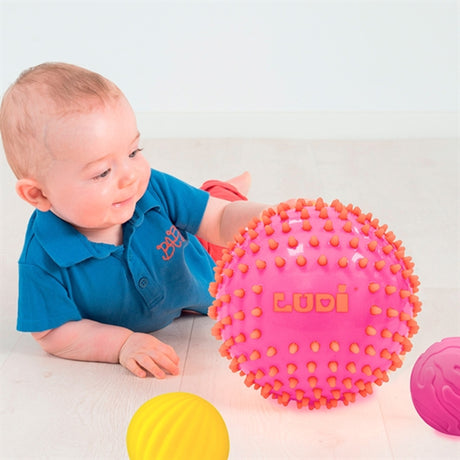 LUDI® Sensoriska Bollar Pink 2