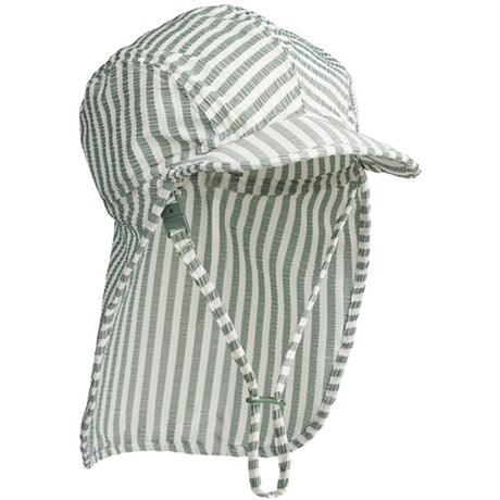 Liewood Lusio Solhatt Y/D Stripe Peppermint/Crème De La Crème