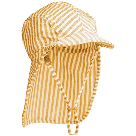 Liewood Lusio Solhatt Y/D Stripe Yellow Mellow/Crème De La Crème