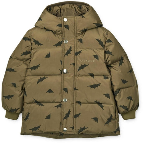 Liewood Palle Puffer Dunjakke Bats / Khaki