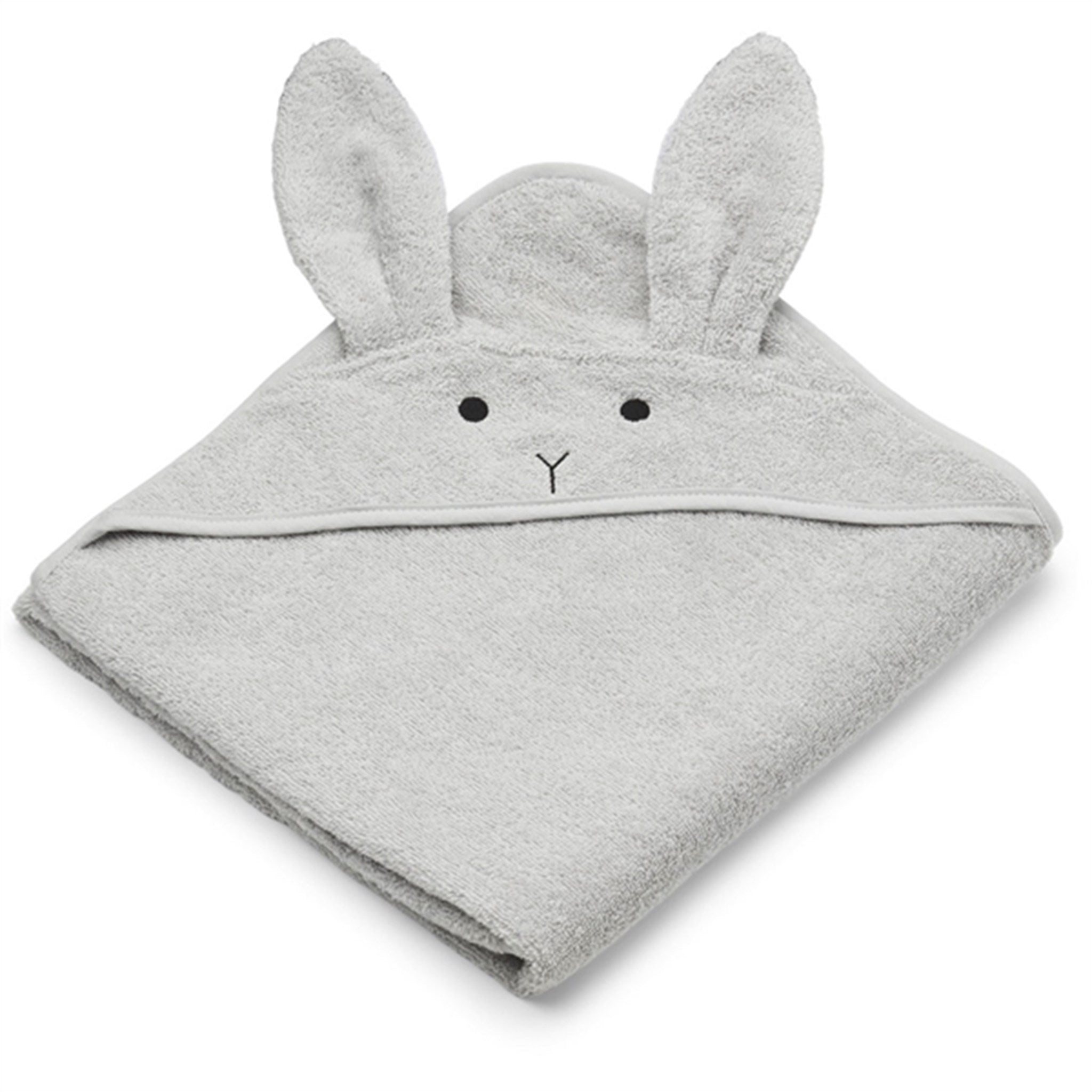 Liewood Augusta Hooded Towel Rabbit Dumbo Grey