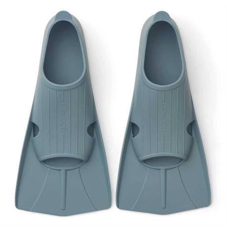 Liewood Gustav Swim Fins Whale Blue