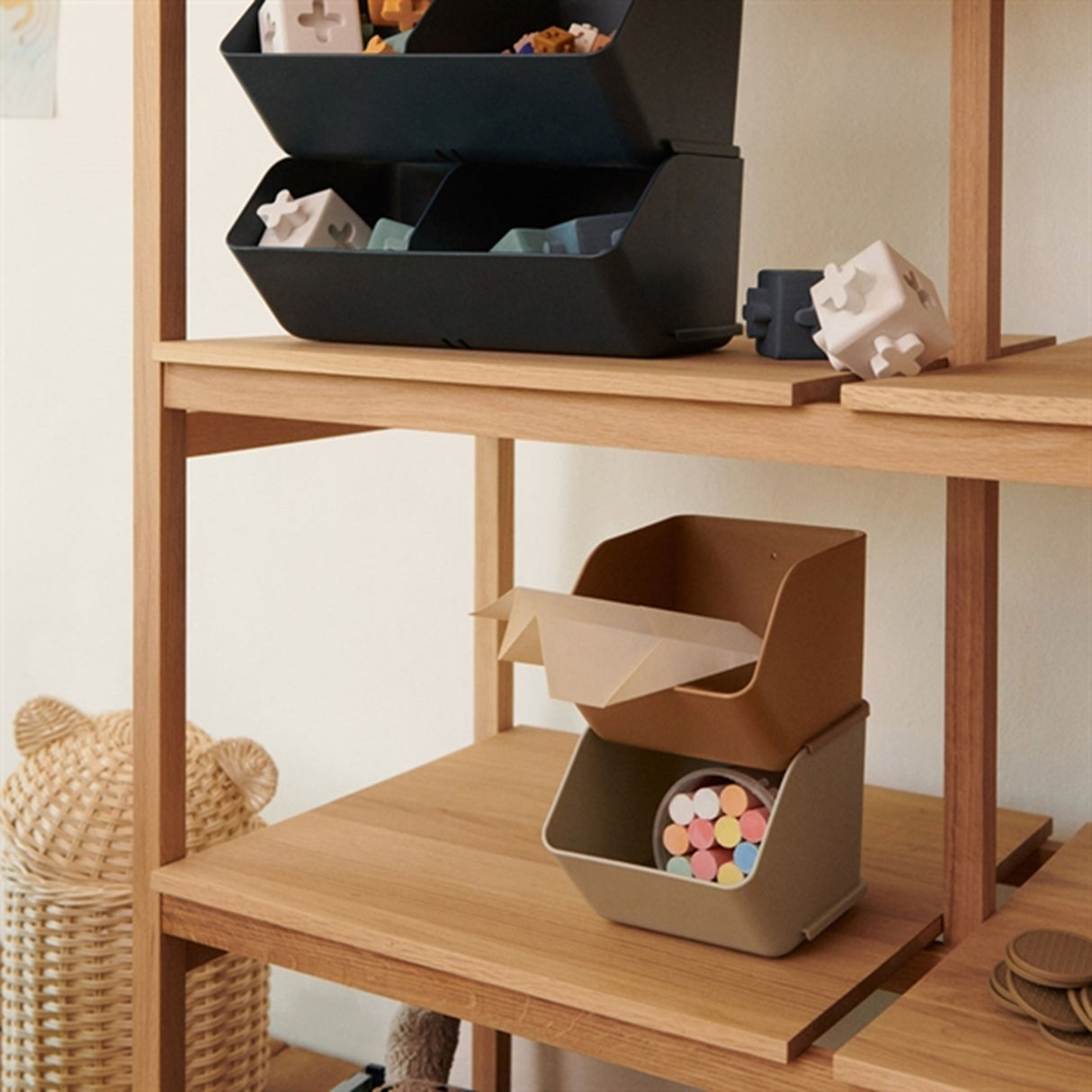 Liewood Rosemary Förvaringsboxar S 2-pack Golden Caramel 2