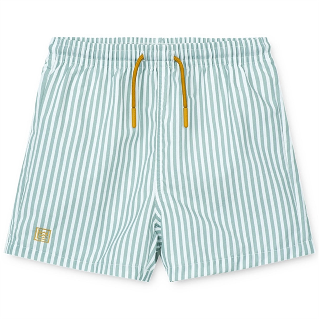 Liewood Duke Badshorts Stripe Sea Blue/White 2