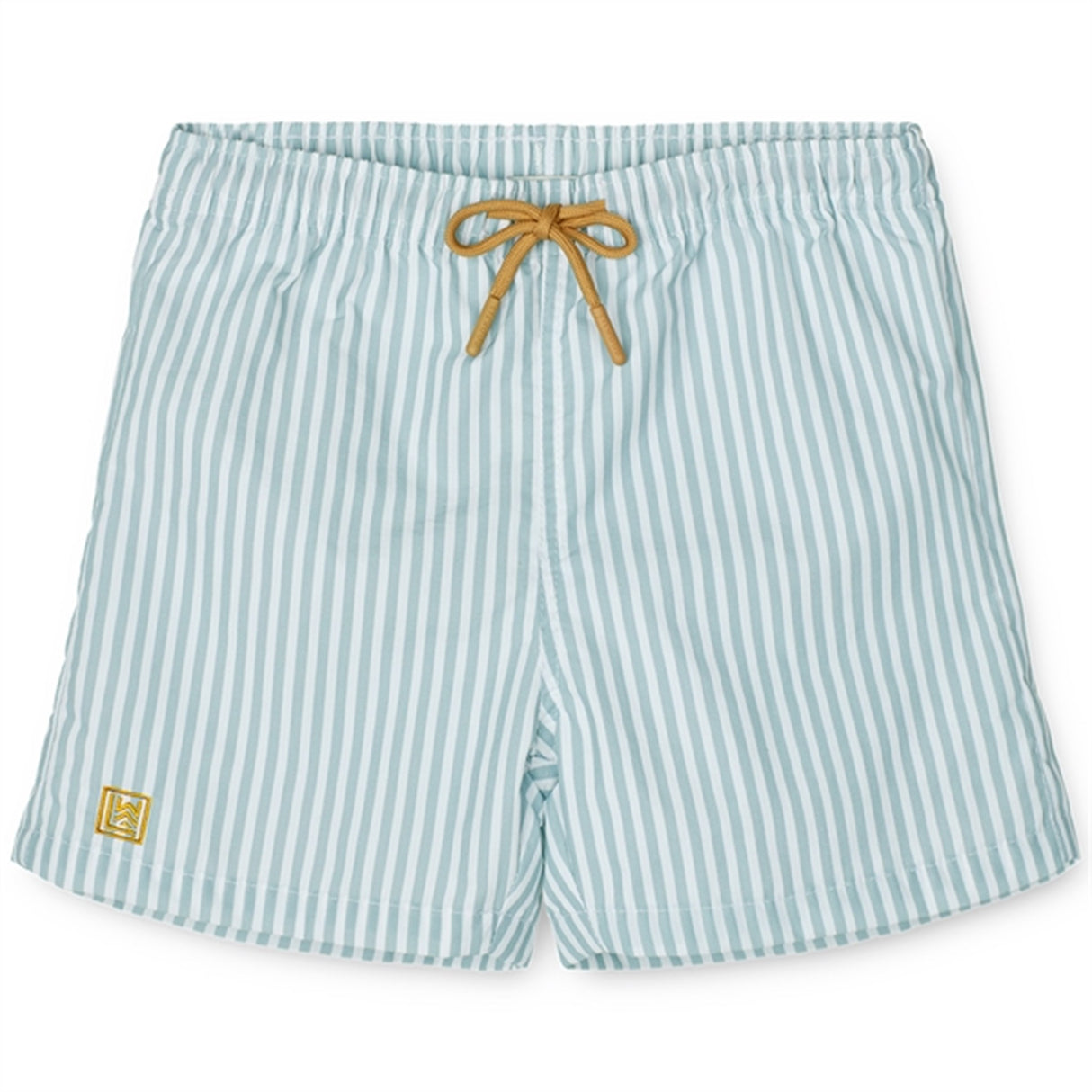 Liewood Duke Badshorts Stripe Sea Blue/White