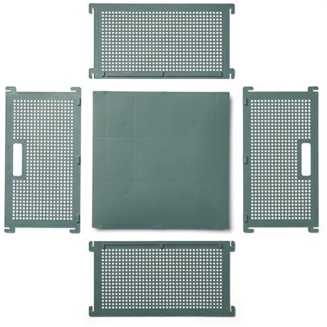 Liewood Dirch Förvaringskorg M Whale Blue