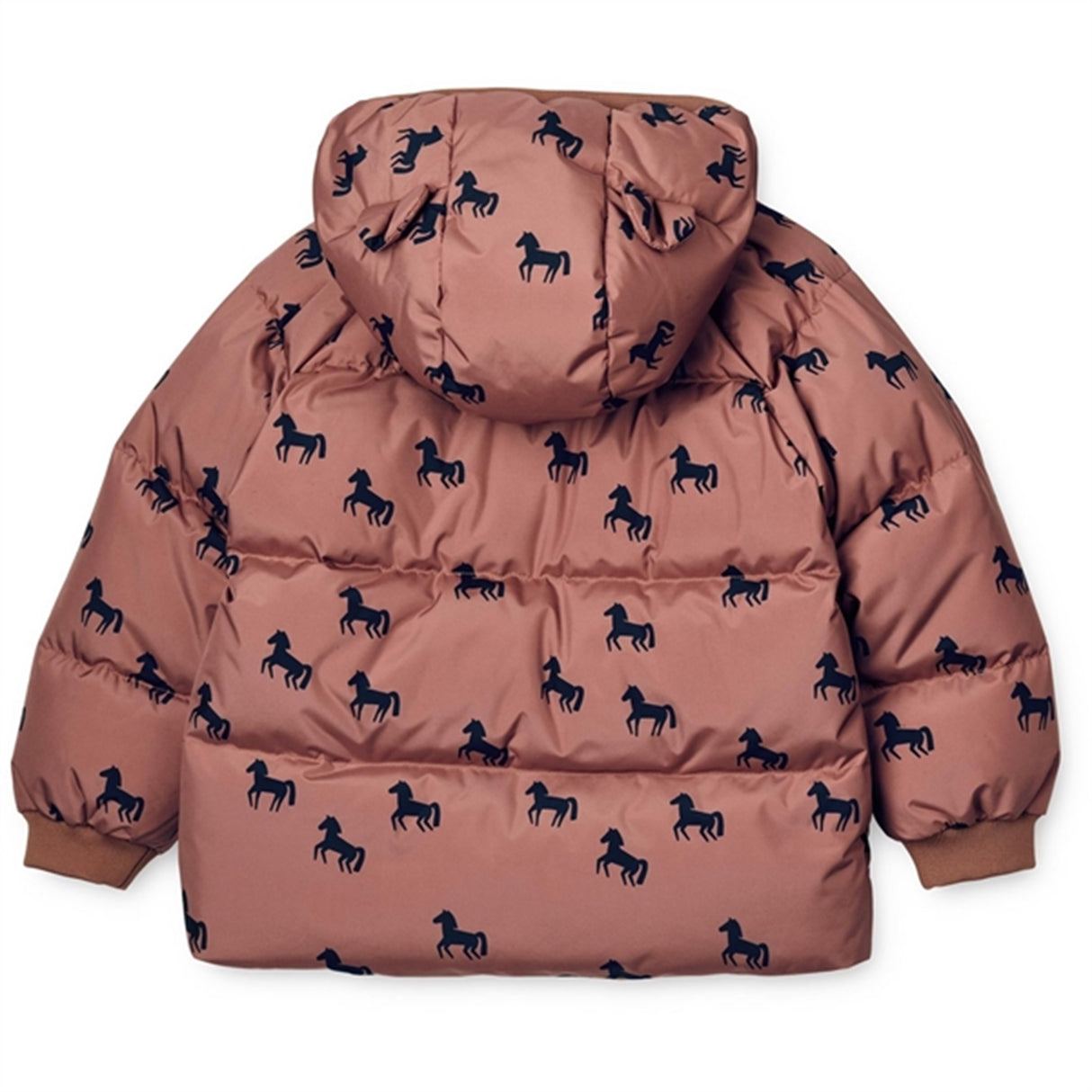 Liewood Polle Puffer Jacka Horses Dark Rosetta