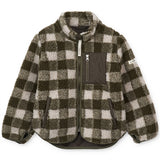 Liewood Nolan Pile Jacka Check Army Brown / Multi Mix