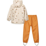 Liewood Moby Printed Regnkläder Set Peach / Sandy 2