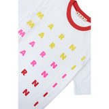 Marni White Logo T-shirt 3