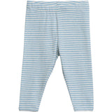 Serendipity Aqua/Ecru Stripe Leggings Bebis