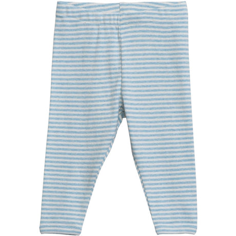 Serendipity Aqua/Ecru Stripe Leggings Bebis