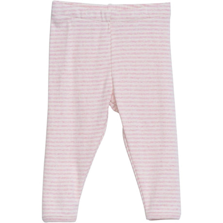 Serendipity Rosebud/Offwhite Bebis Leggings Stripe