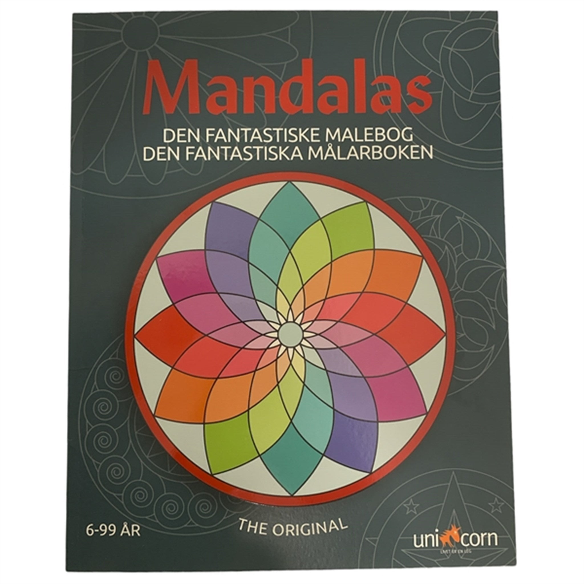 Forlaget Unicorn Mandalas Den Fantastiske Malebog 6-99 år