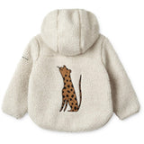 Liewood Leopard/Sandy Mara Pile Embroidery Jacka 2