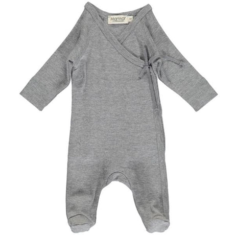 MarMar New Born Rubetta Grey Melange Overall