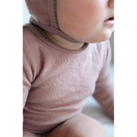 MarMar Wool Pointelle Soft Dove Mössa