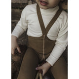Silly Silas Footed Tights Acorn Brown