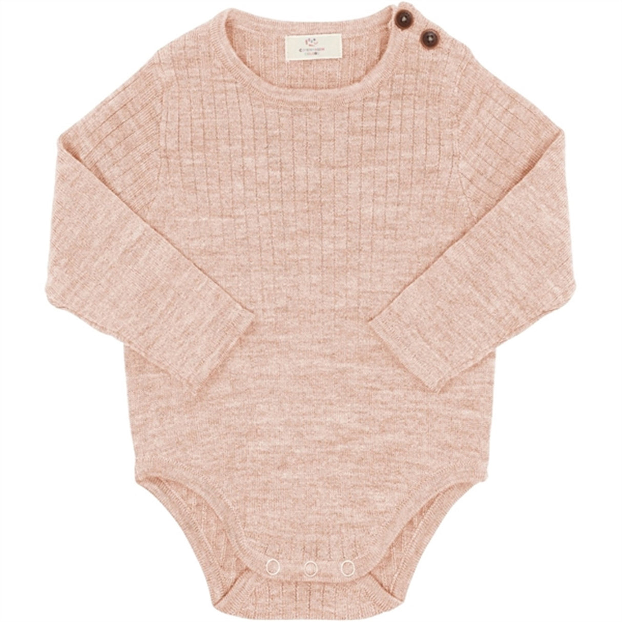 Copenhagen Colors Soft Pink Merino Rib Body