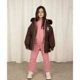 Mini Rodini Panda Soft Ski Jacka Brown 7