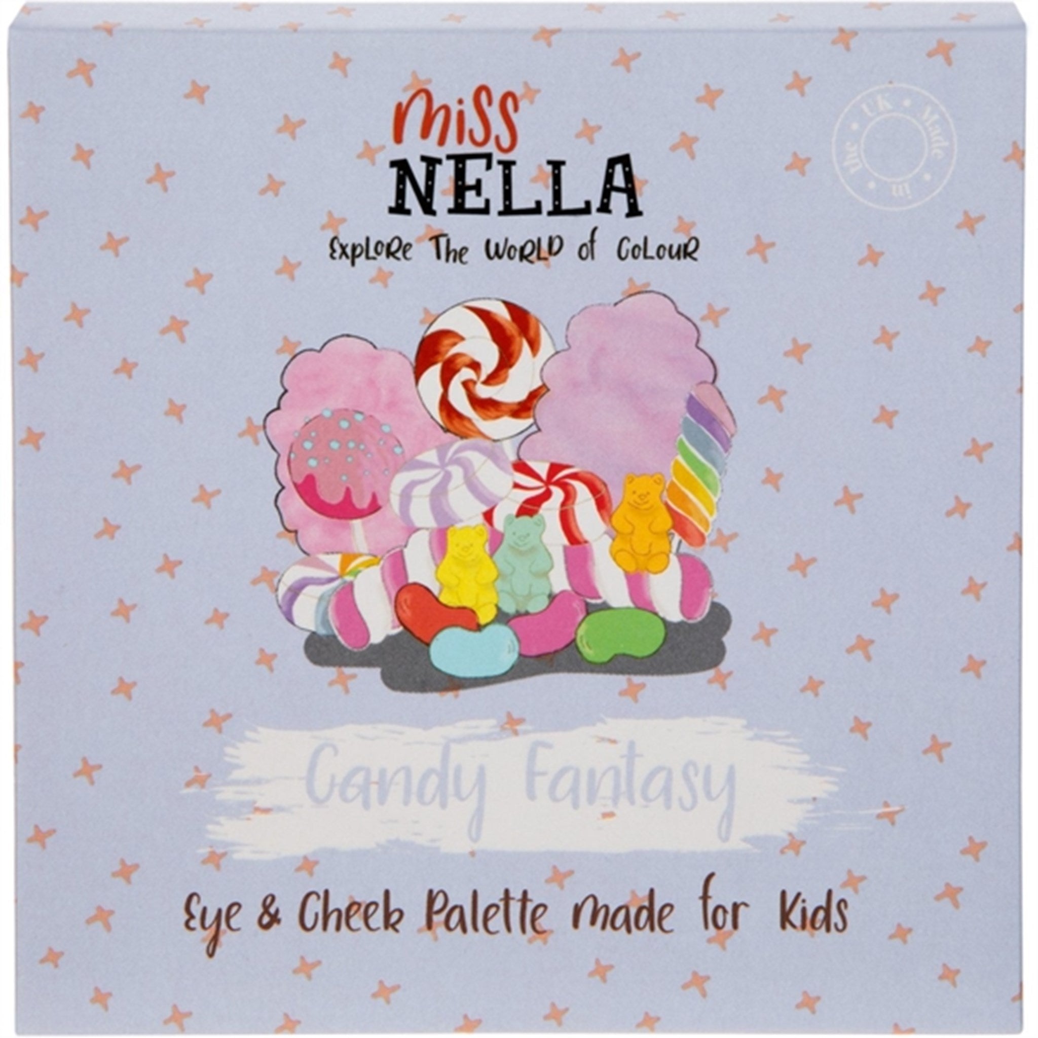 Miss Nella Øjenskygge Pallette Candy Fantasy 3