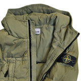 Stone Island Junior Dunjacka Olive Green 4