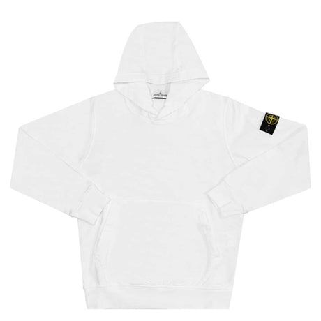 Stone Island Junior Hoodie White