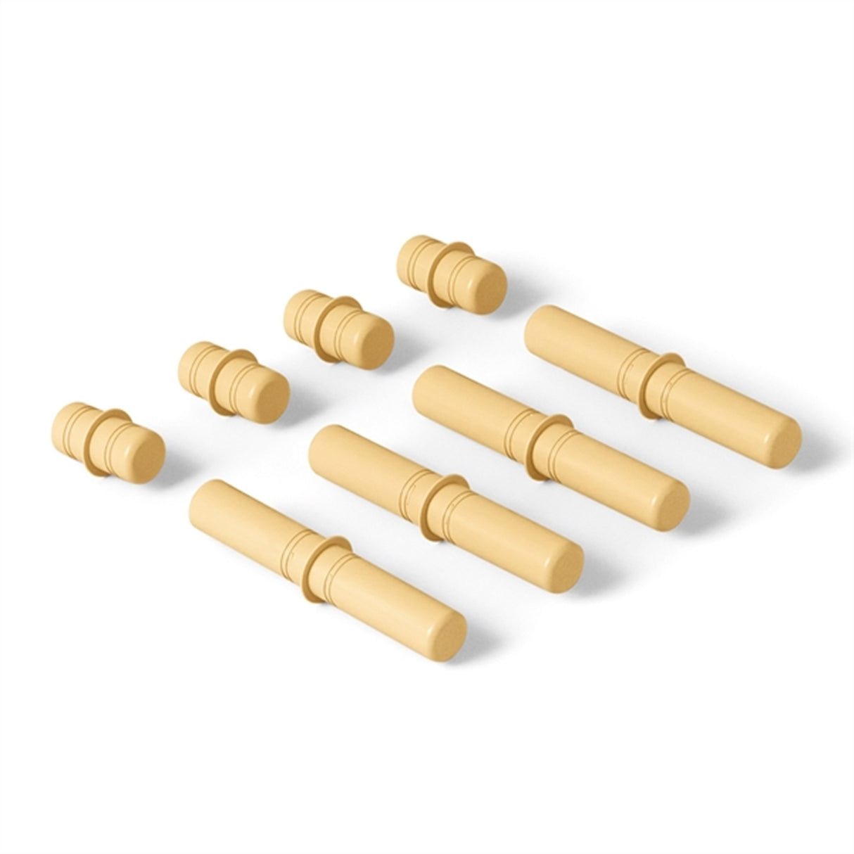 MODU Connector Pegs Honey Yellow