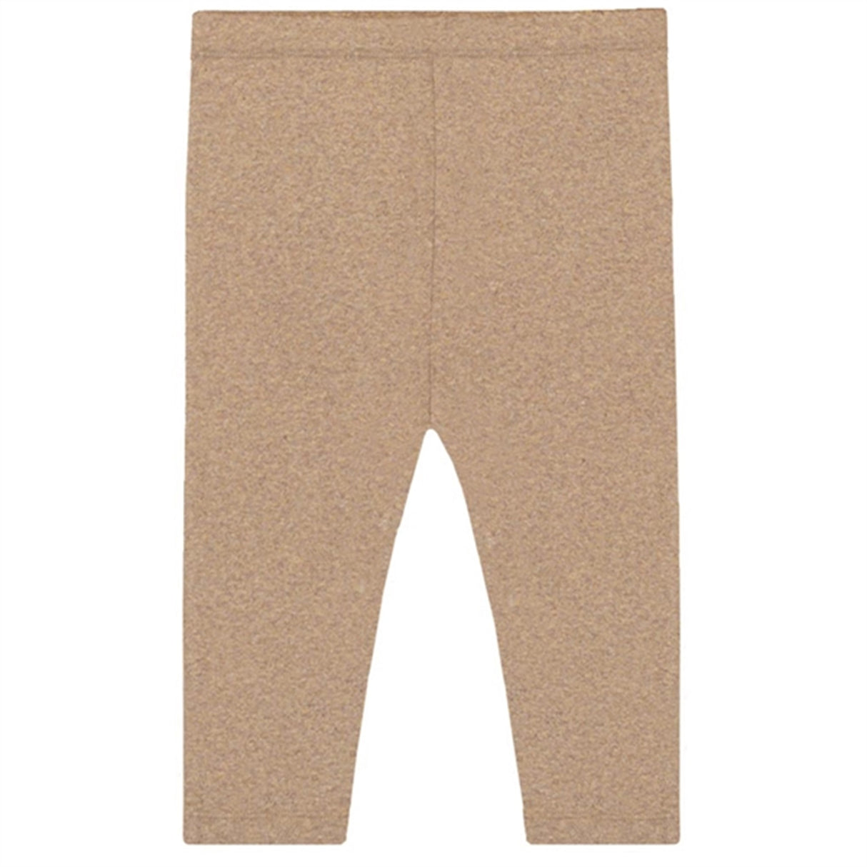 Monsieur Mini Pointelle Croissant Leggings Beige Melange