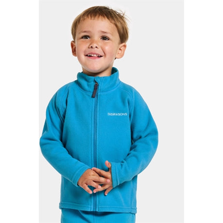 Didriksons Blue Lagoon Monte Kids Fleece Cardigan 2