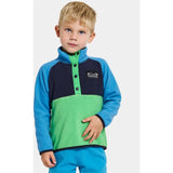 Didriksons Frog Green Monte Kids Fleece Jacka 2