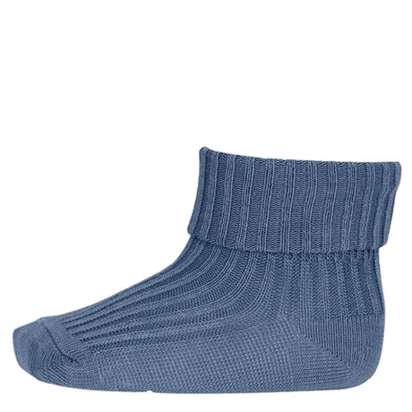 MP 533 Bomull Rib 4222 Steel Blue