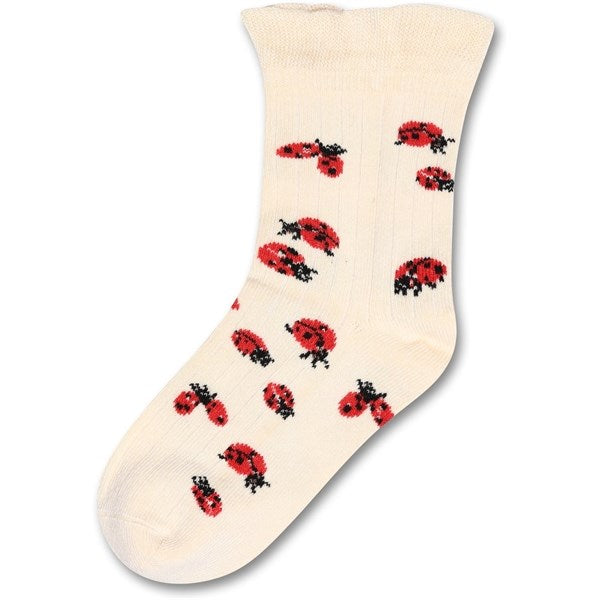 minipop® Ladybug Bambu Strumpor Motif