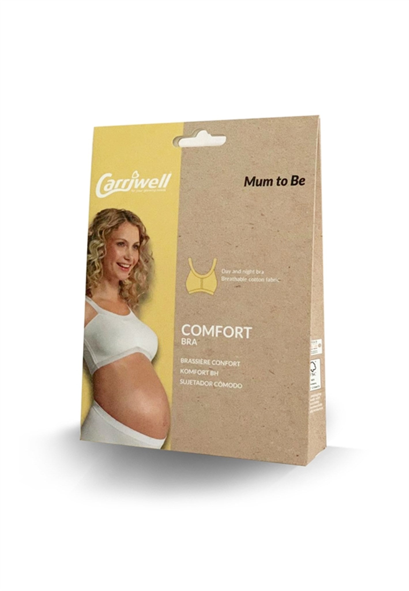 Carriwell Graviditets Comfort BH Hvid 4
