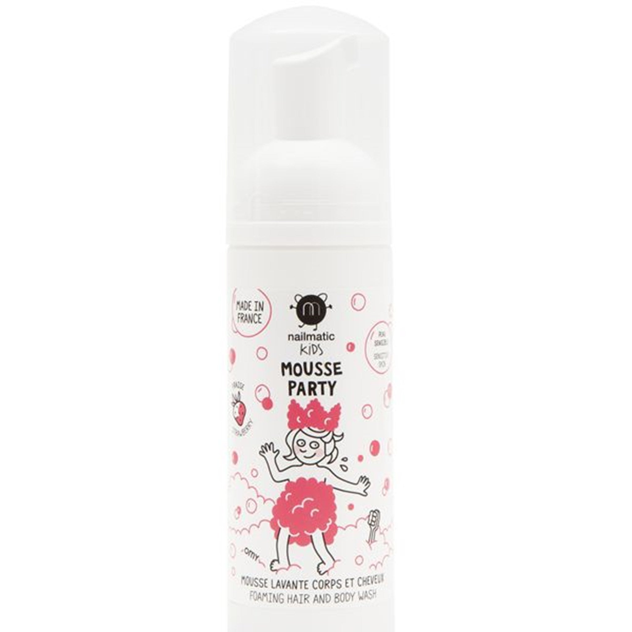 Nailmatic Shampoo and Bath Mousse Strawberry