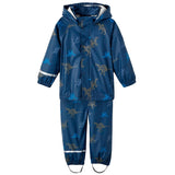 Name it Insignia Blue Dry Regn Set Dino