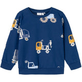 Name it Estate Blue Theodor Sweatshirt