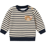 Name it Oatmeal Bearline Sweatshirt