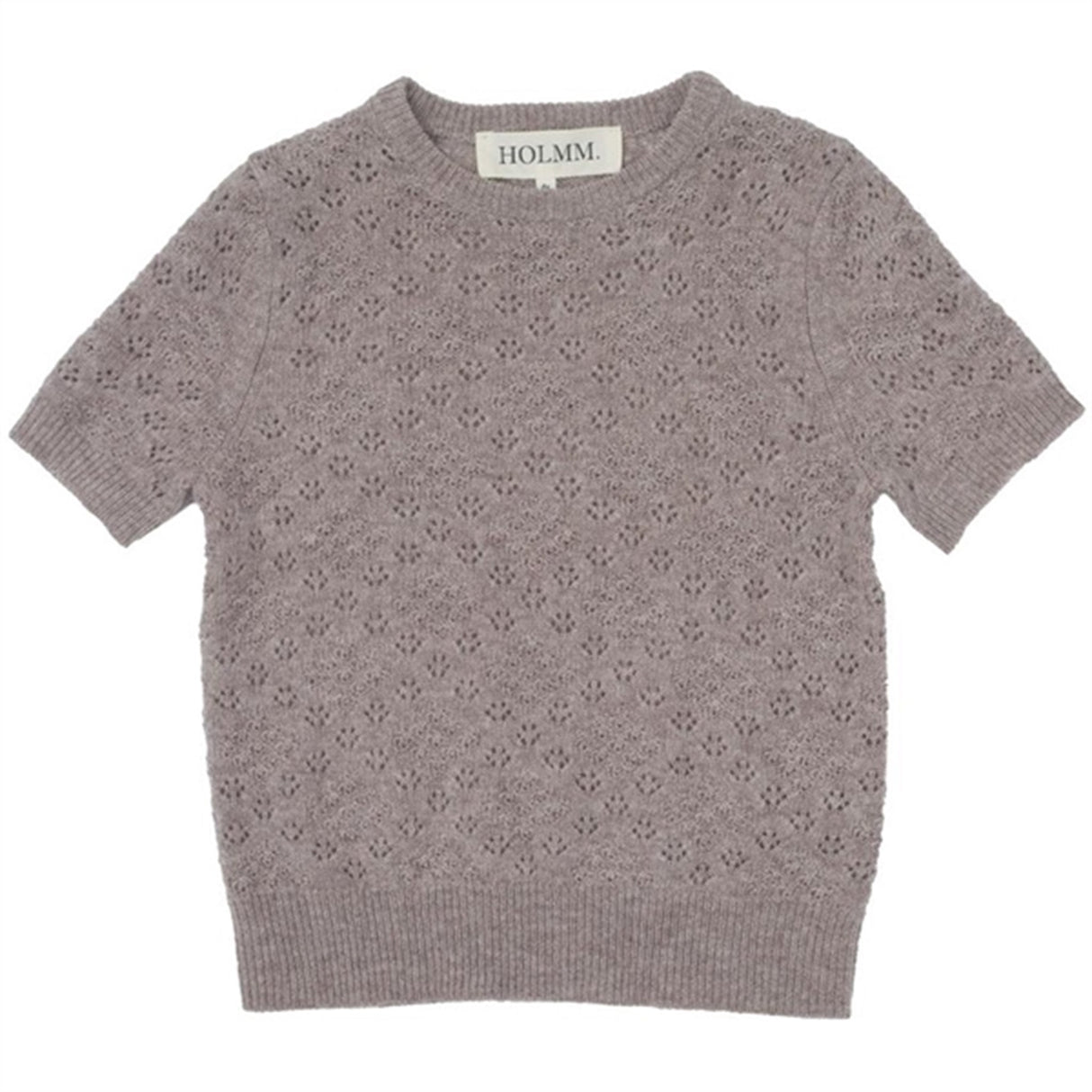 HOLMM Toast Nero Cashmere Stickat T-shirt