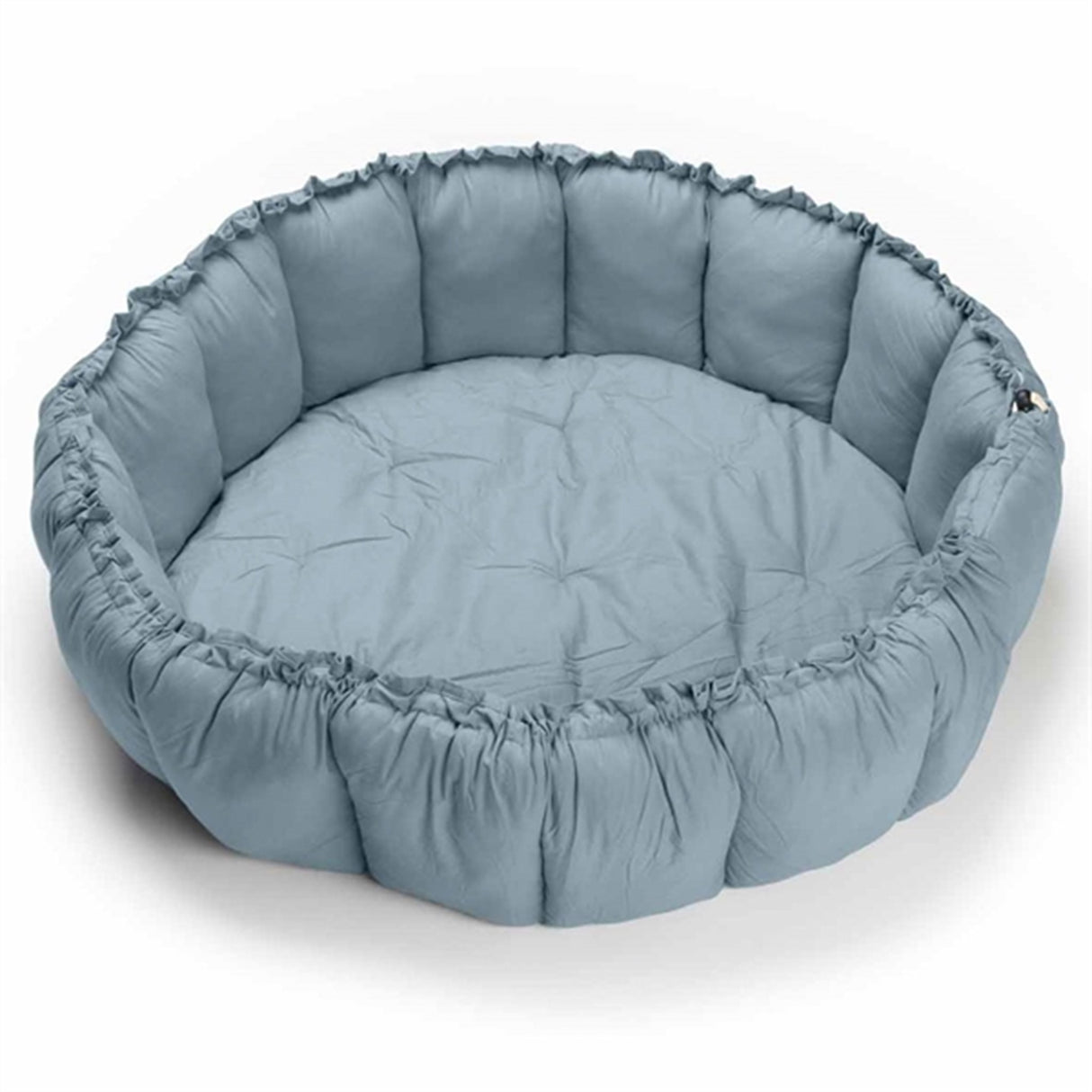 Play&Go 3-i-1 Lekmatta Organic Bloom Dusty Blue