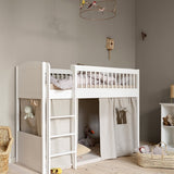 Oliver Furniture Seaside Liten + Halvhög Säng Vit 2