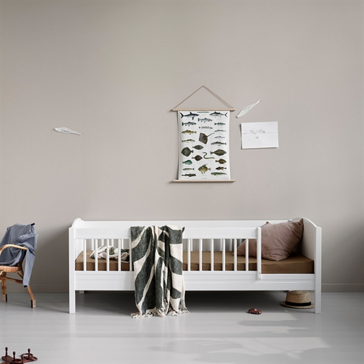 Oliver Furniture Seaside Liten + Juniorsäng Vit 2