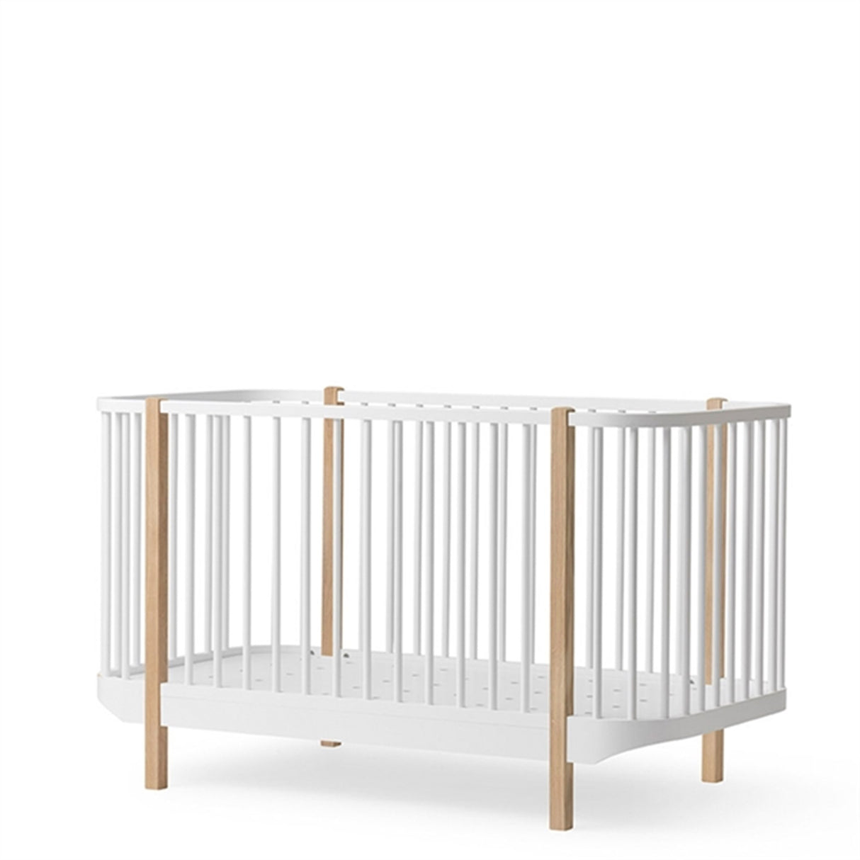 Oliver Furniture Wood Spjälsäng Vit/Ägg 3