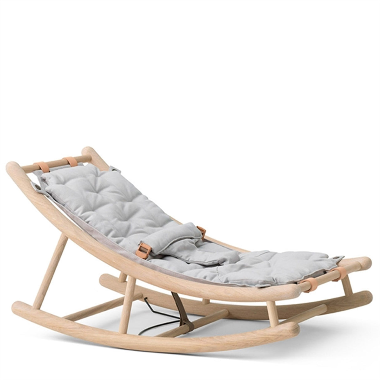 Oliver Furniture Wood Baby & Junior Gungstol Ägg/Grå