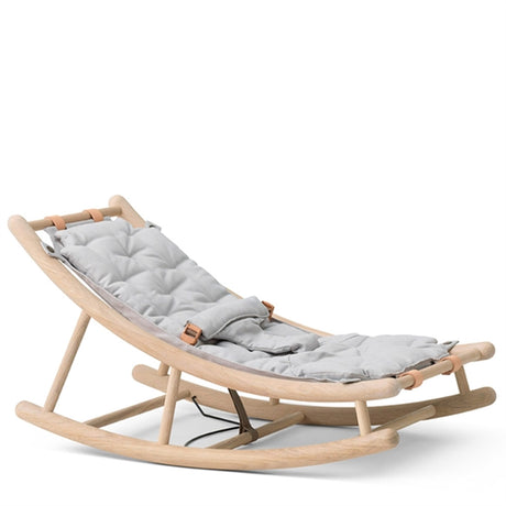 Oliver Furniture Wood Baby & Junior Gungstol Ägg/Grå