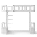 Oliver Furniture Wood Højseng m. Stege Vit