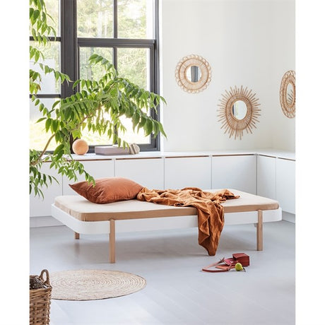 Oliver Furniture Wood Dagbädd Vit/Ek 2