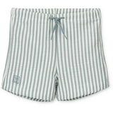 Liewood Otto Badbyxor Y/D Stripe: Sea Blue/White