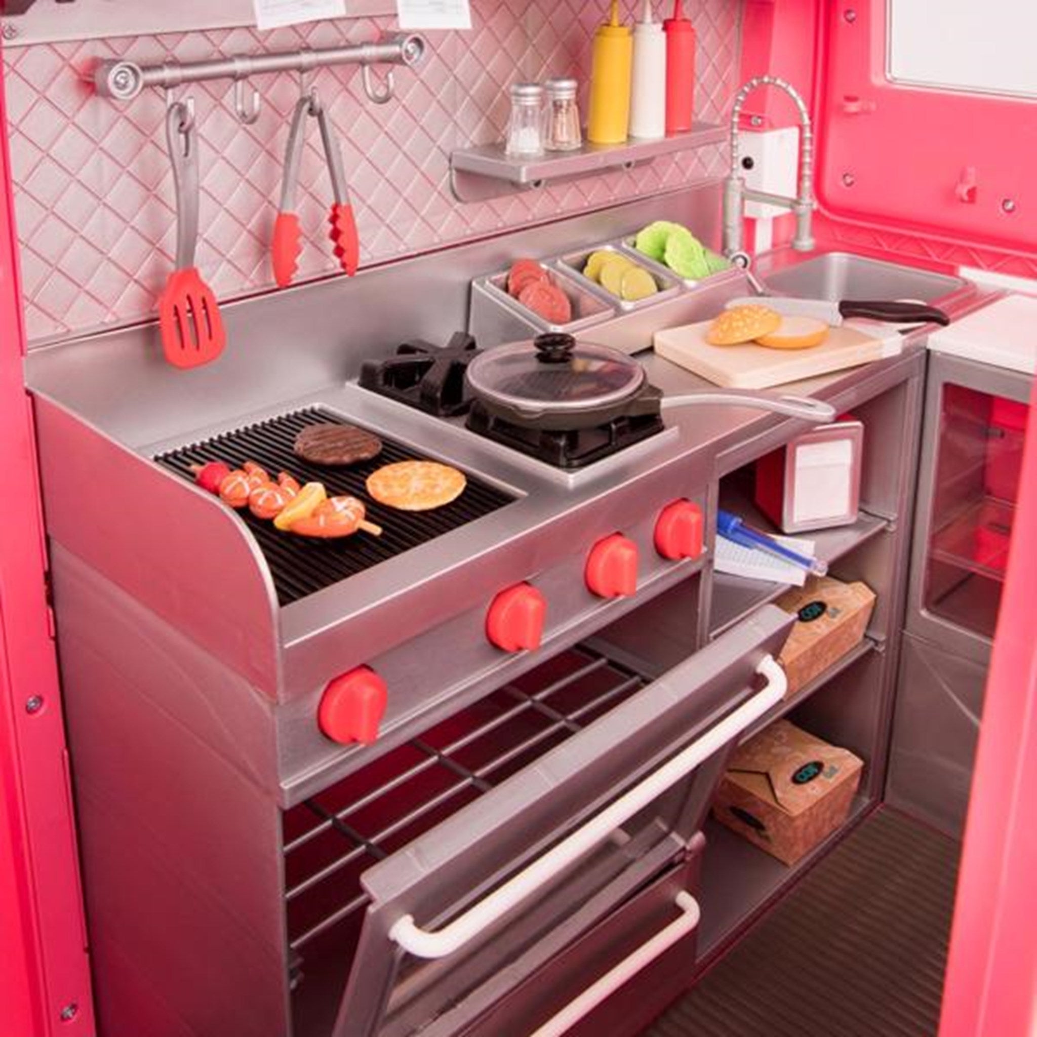 Our Generation Foodtruck Pink 4