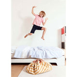 Play&Go 2-i-1 Lekmatta Stripes mustard